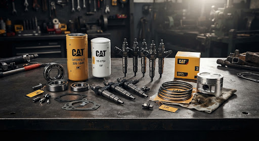 CAT engine components, filters and seal kits
