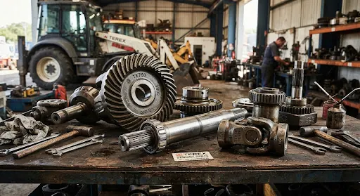 Terex Vectra axle, differential and brake parts